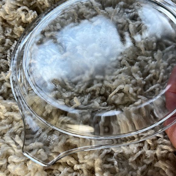 Vintage Pyrex 473-B Autumn Harvest Wheat 1 & 1.5 Quart Casserole Dish With Lid - Picture 12 of 12